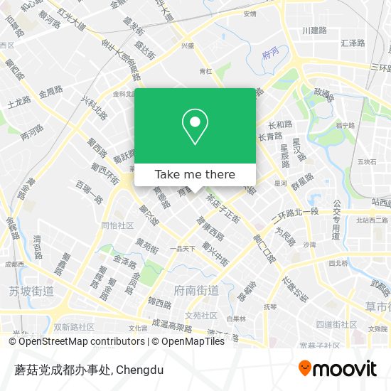 蘑菇党成都办事处 map