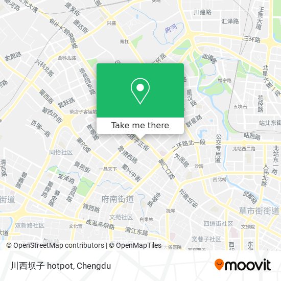 川西坝子 hotpot map