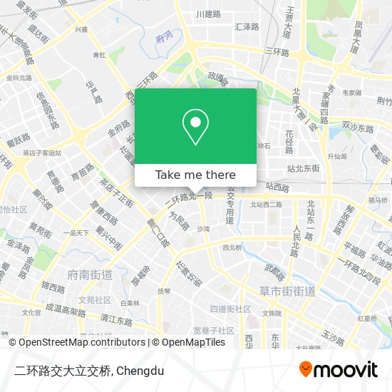 二环路交大立交桥 map