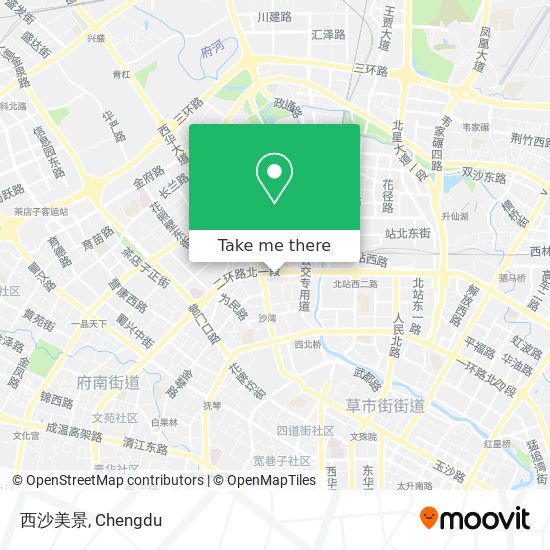 西沙美景 map