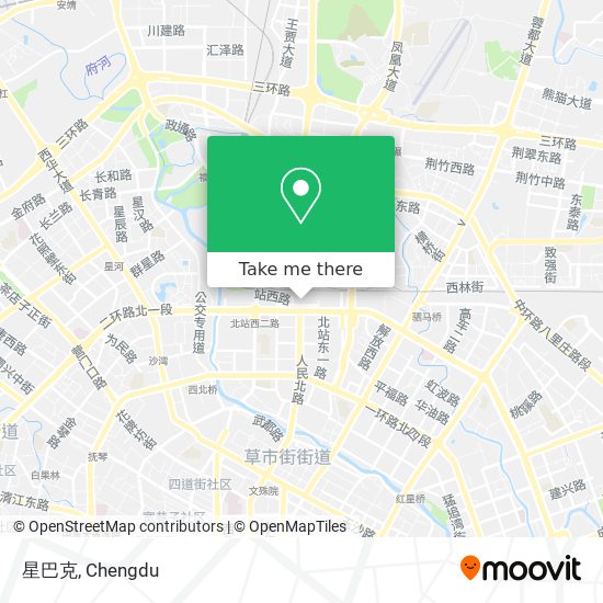 星巴克 map
