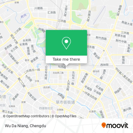 Wu Da Niang map