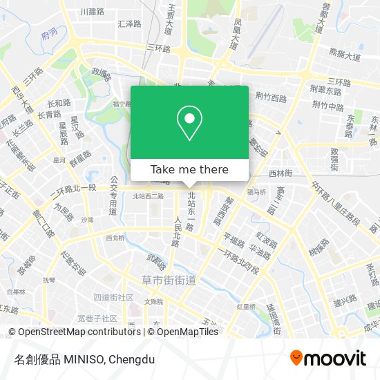 名創優品 MINISO map