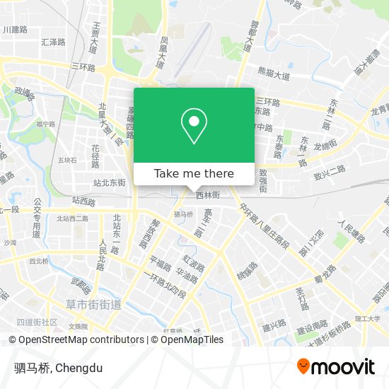 驷马桥 map