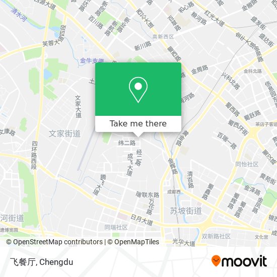 飞餐厅 map