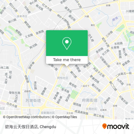 碧海云天假日酒店 map