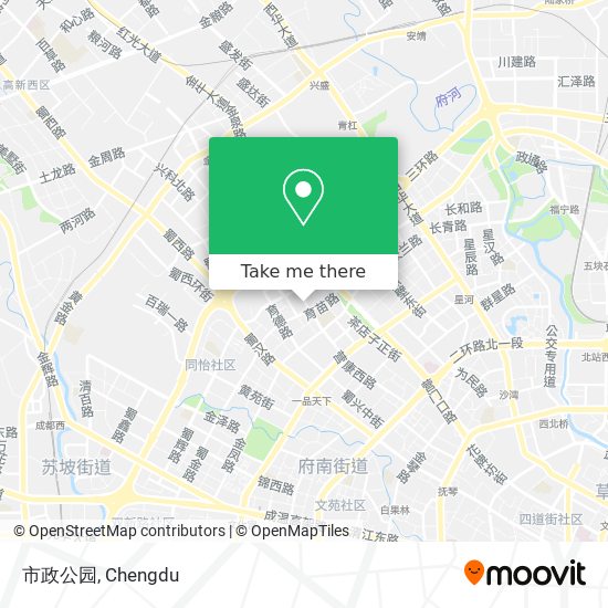 市政公园 map