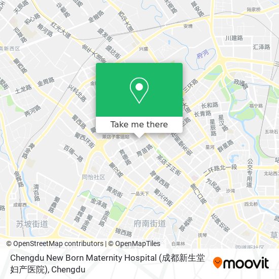 Chengdu New Born Maternity Hospital (成都新生堂妇产医院) map