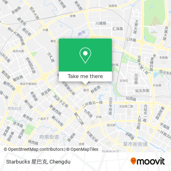 Starbucks 星巴克 map