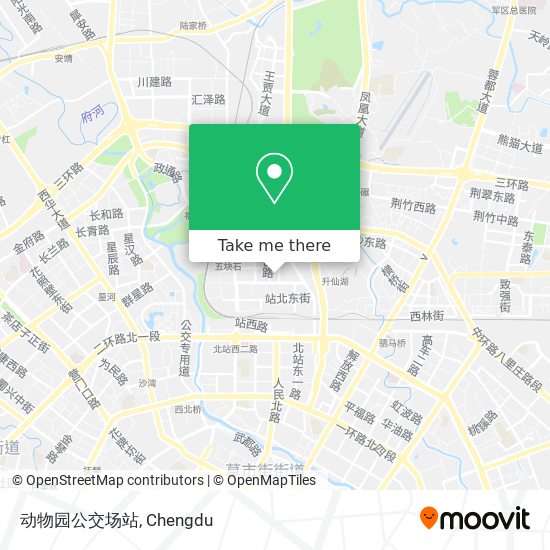 动物园公交场站 map
