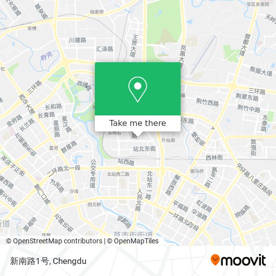 新南路1号 map
