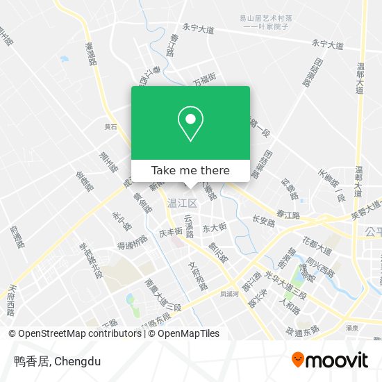 鸭香居 map