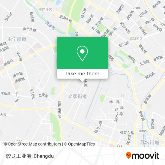 蛟龙工业港 map