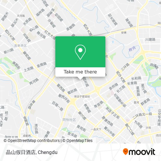 晶山假日酒店 map
