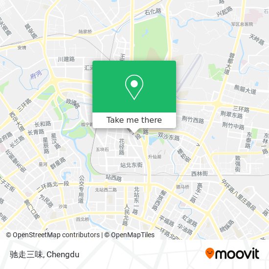 驰走三味 map