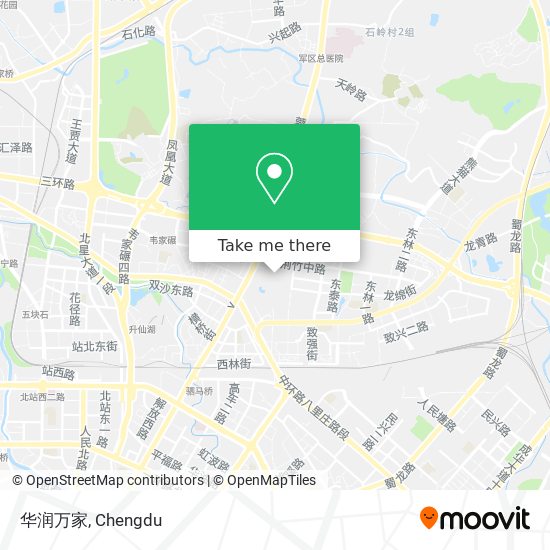 华润万家 map