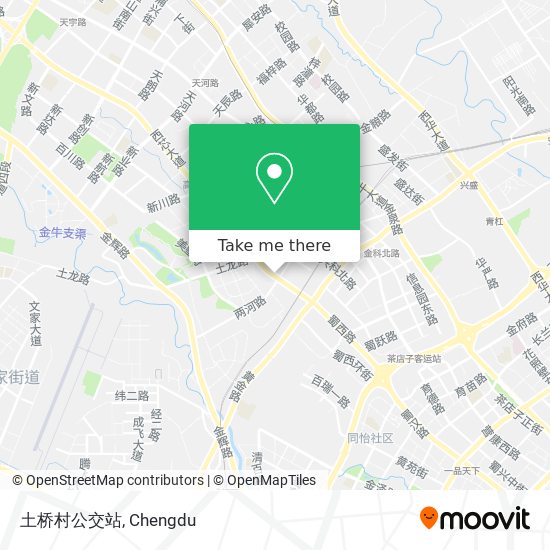 土桥村公交站 map