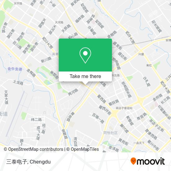 三泰电子 map