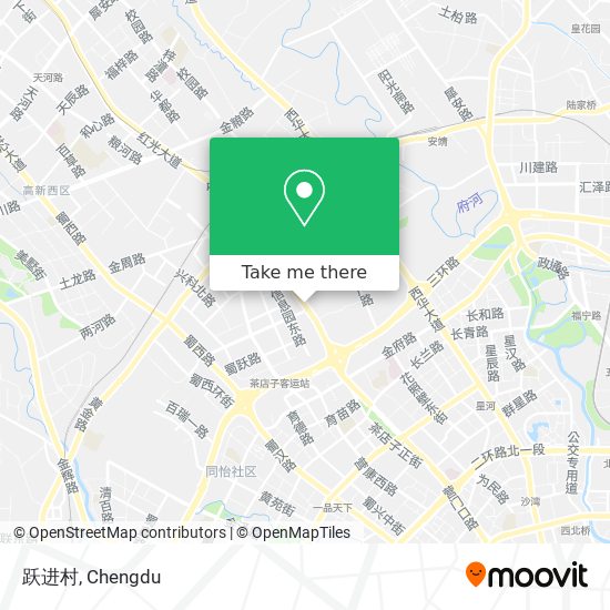 跃进村 map
