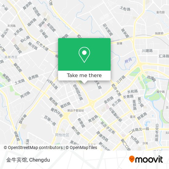 金牛宾馆 map
