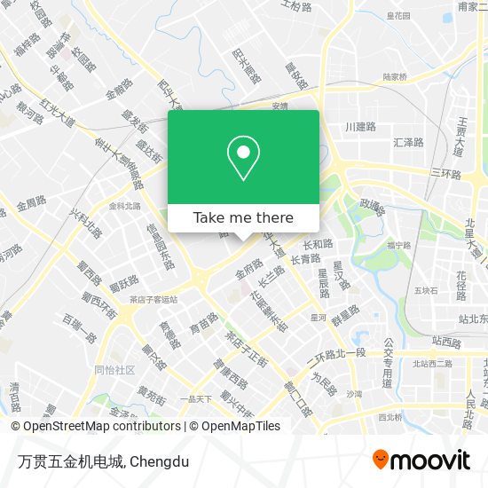 万贯五金机电城 map