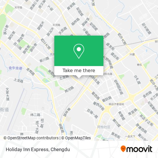 Holiday Inn Express map