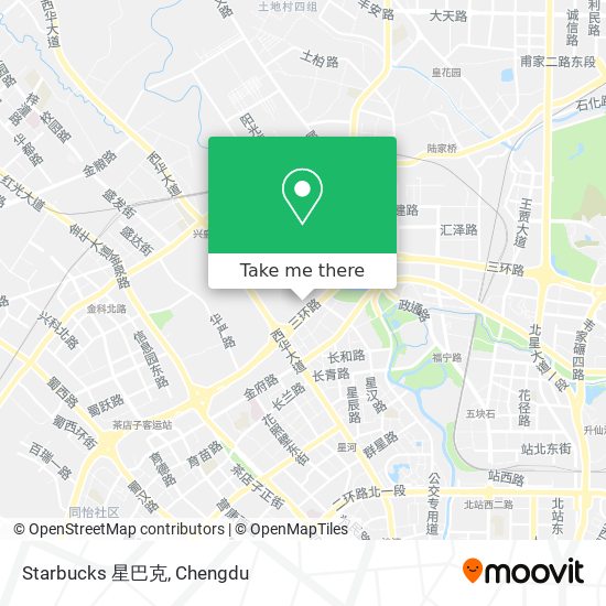 Starbucks 星巴克 map