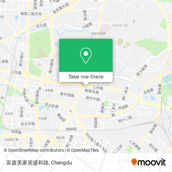 富森美家居盛和路 map