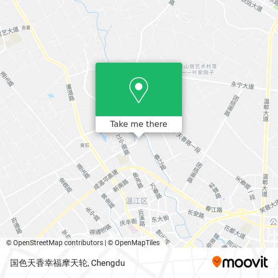 国色天香幸福摩天轮 map