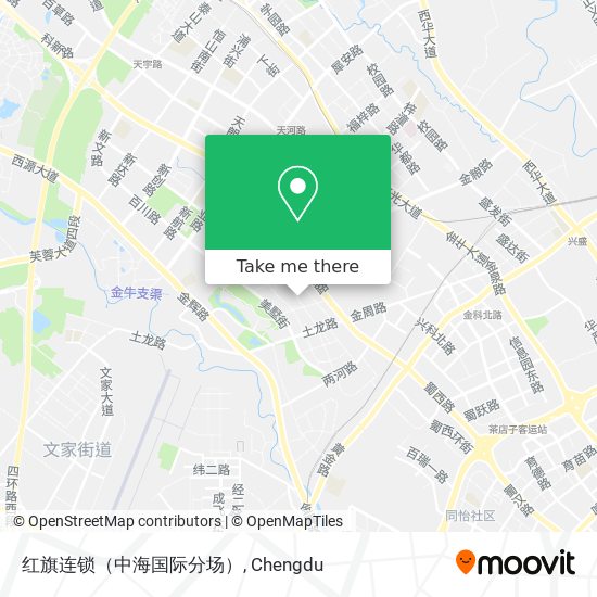 红旗连锁（中海国际分场） map