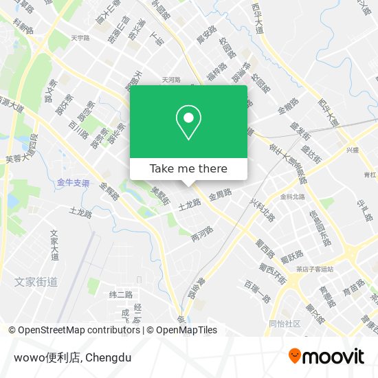 wowo便利店 map