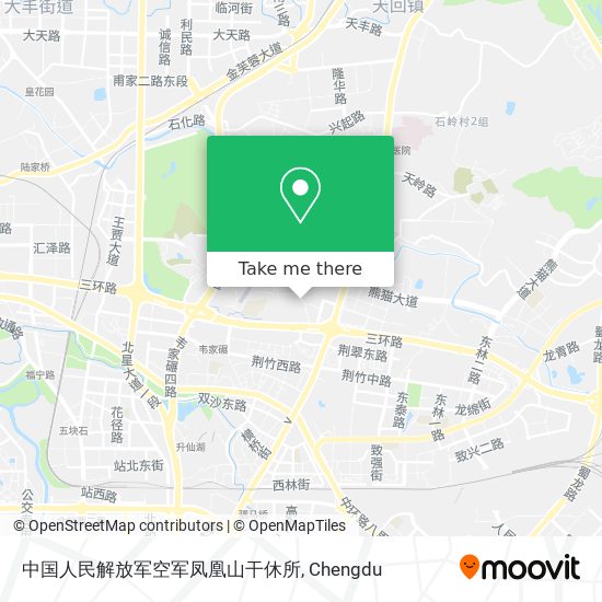 中国人民解放军空军凤凰山干休所 map