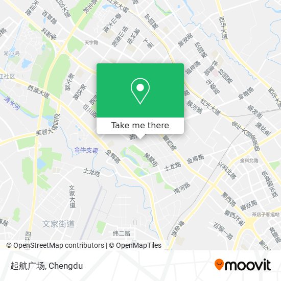 起航广场 map
