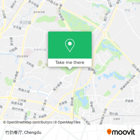 竹韵餐厅 map