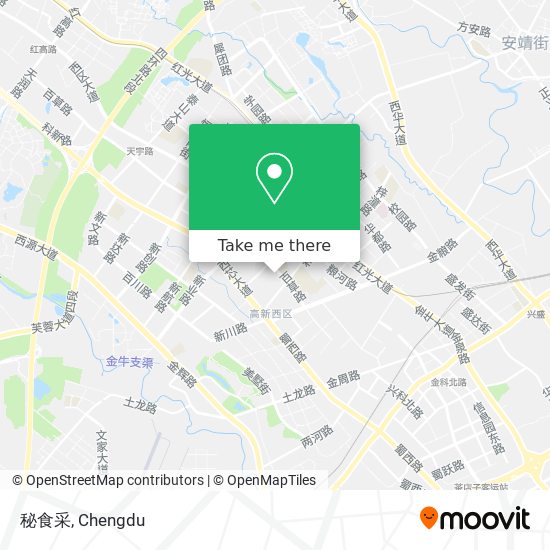 秘食采 map