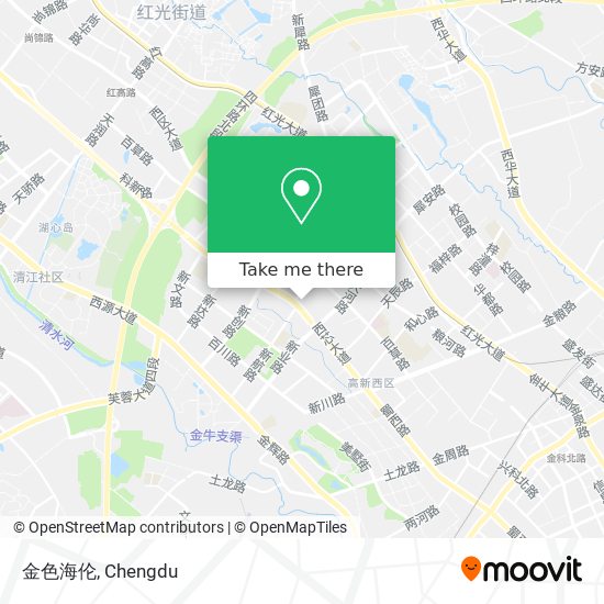 金色海伦 map