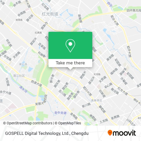 GOSPELL Digital Technology,  Ltd. map
