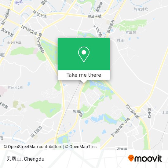凤凰山 map