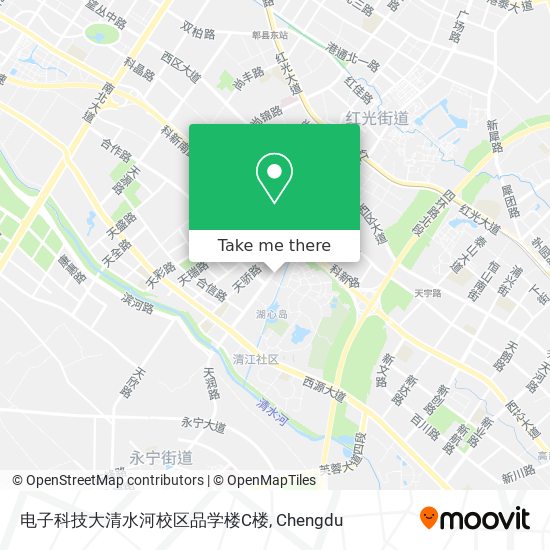 电子科技大清水河校区品学楼C楼 map