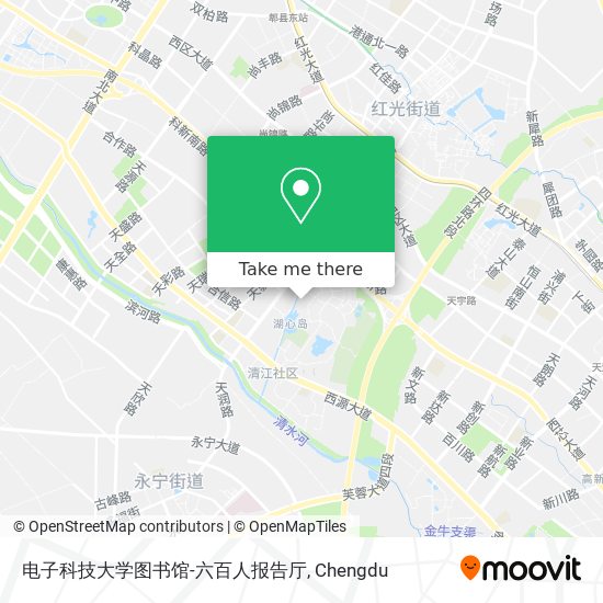 电子科技大学图书馆-六百人报告厅 map