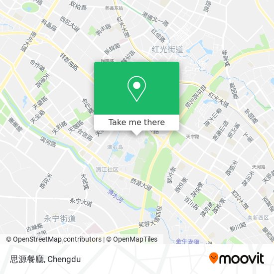 思源餐廳 map