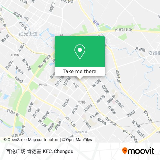 百伦广场 肯德基 KFC map