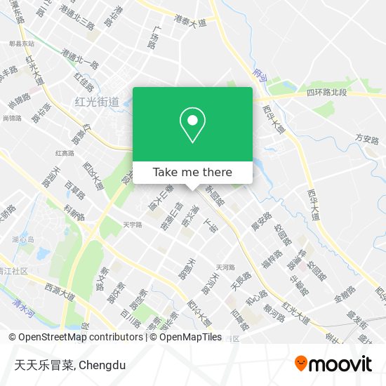 天天乐冒菜 map