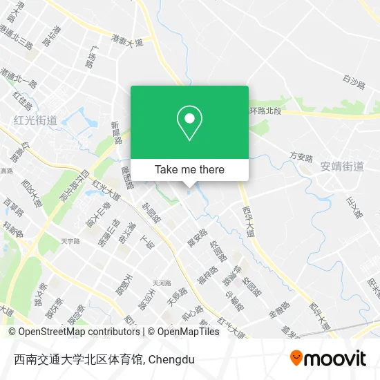 西南交通大学北区体育馆 map