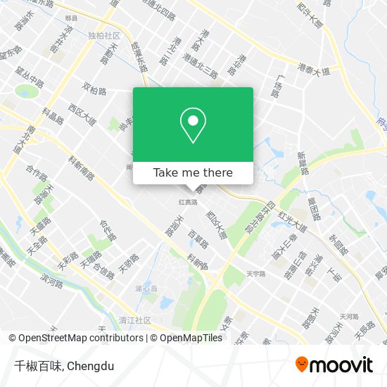 千椒百味 map