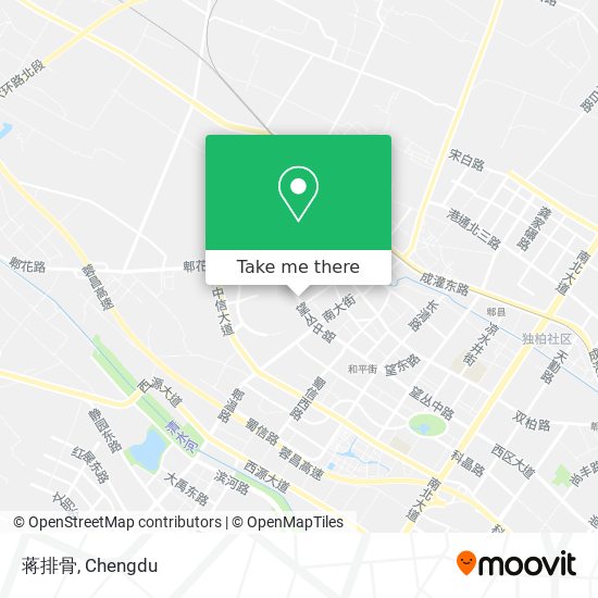 蒋排骨 map