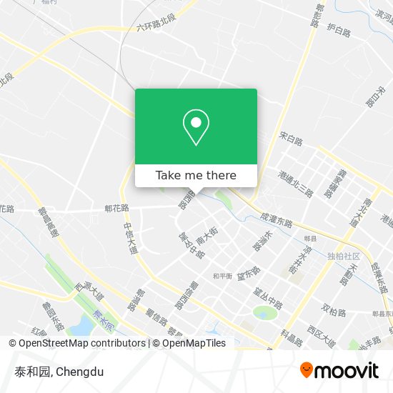 泰和园 map