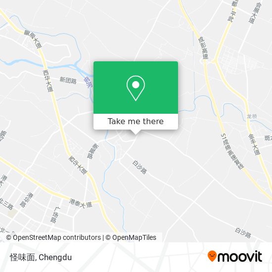 怪味面 map