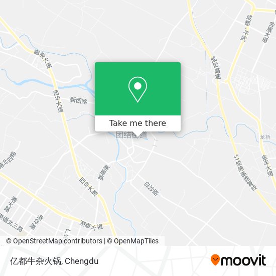 亿都牛杂火锅 map