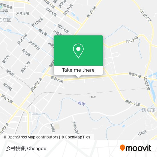 乡村快餐 map